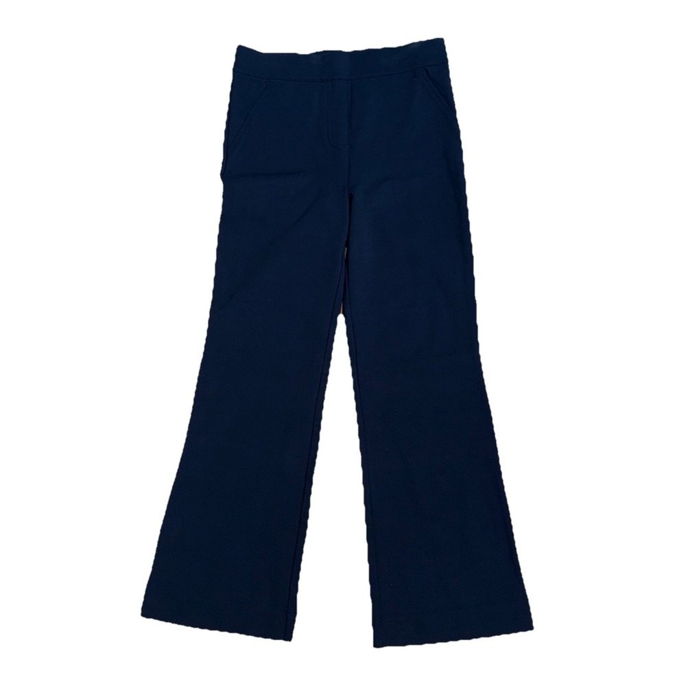 NEW Women's Navy FELINA Pull On Crop Pants Size Small